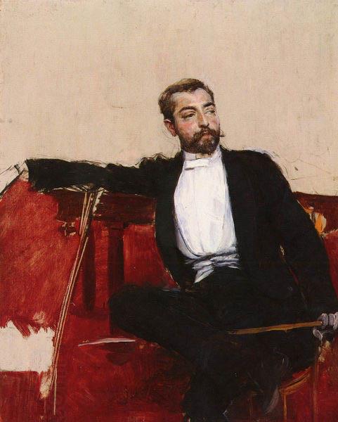 Giovanni Boldini Portrait of John Singer Sargent oil painting picture